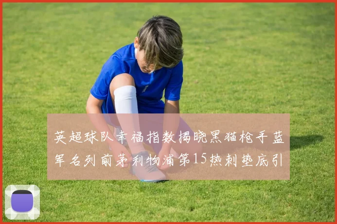 英超球队幸福指数揭晓黑猫枪手蓝军名列前茅利物浦第15热刺垫底引关注